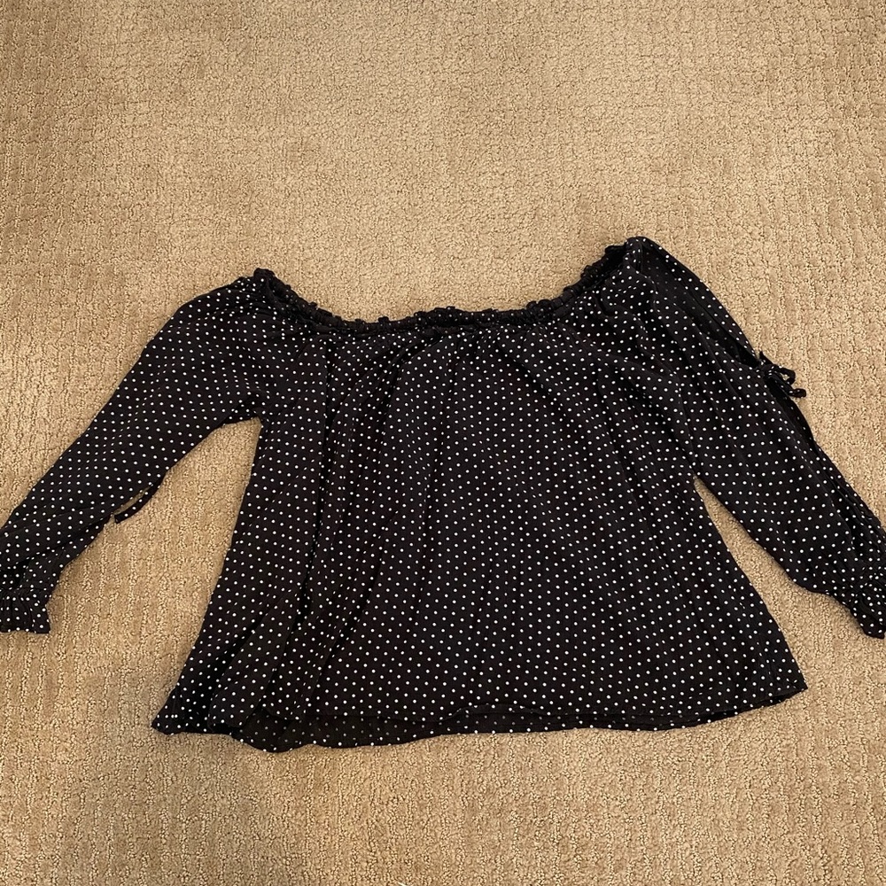Off the shoulder top